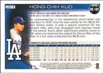 2010 Topps Update Hong-Chih Kuo US-162 Los Angeles Dodgers