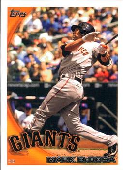 2010 Topps Update Mark DeRosa US-195 San Francisco Giants