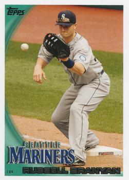 2010 Topps Update Russell Branyan US-19 Seattle Mariners