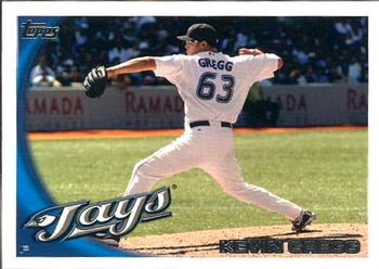 2010 Topps Update Kevin Gregg US-218 Toronto Blue Jays