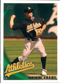 2010 Topps Update Mark Ellis US-238 Oakland Athletics