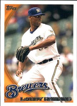2010 Topps Update LaTroy Hawkins US-246 Milwaukee Brewers