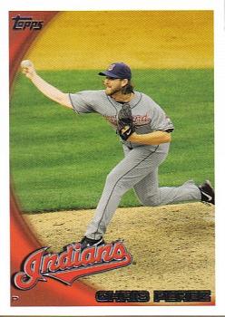 2010 Topps Update Chris Perez US-254 Cleveland Indians