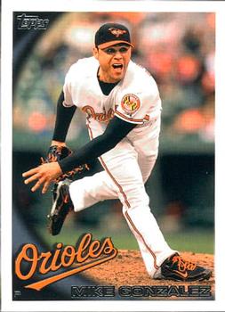 2010 Topps Update Mike Gonzalez US-256 Baltimore Orioles