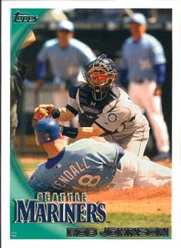2010 Topps Update Rob Johnson US-262 Seattle Mariners