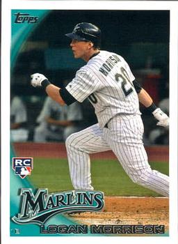 2010 Topps Update Logan Morrison RC US-268 Florida Marlins