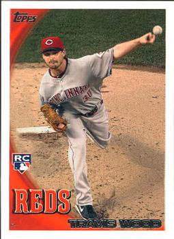2010 Topps Update Travis Wood RC US-271 Cincinnati Reds