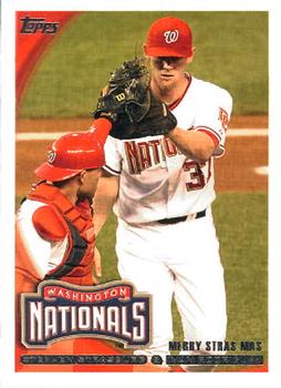 Topps Update Merry Stras Mas 1/10 (Stephen Strasburg / Ivan Rodriguez) #US-274 Washington Nationals
