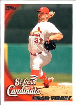 2010 Topps Update Brad Penny US-278 St. Louis Cardinals