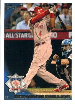 2010 Topps Update Brandon Phillips AS US-303 Cincinnati Reds