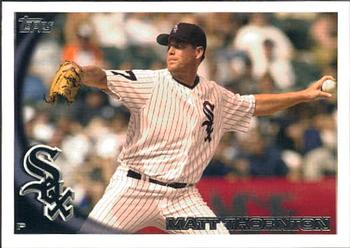 2010 Topps Update Matt Thornton US-308 Chicago White Sox