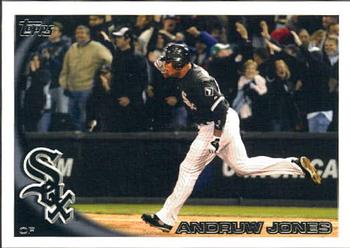 2010 Topps Update Andruw Jones US-309 Chicago White Sox