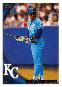 2010 Topps Update Bo Jackson SP, VAR US-318b Kansas City Royals