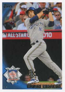 2010 Topps Update Ryan Braun AS US-35 Milwaukee Brewers