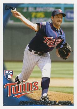 2010 Topps Update Anthony Slama RC US-41 Minnesota Twins