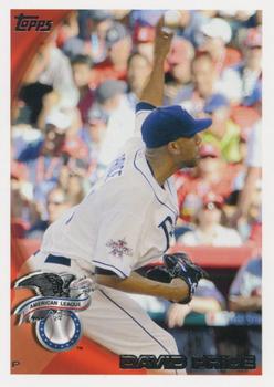 2010 Topps Update David Price AS US-45 Tampa Bay Rays