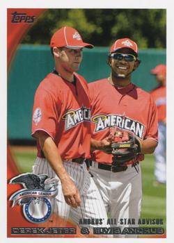 2010 Topps Update Andrus' All-Star Advisor 2/10 (Derek Jeter / Elvis Andrus) AS, CL #US-57 New York Yankees / Texas Rangers