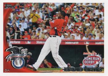 2010 Topps Update David Ortiz HRD US-63 Boston Red Sox