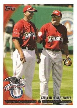 2010 Topps Update See You in September 9/10 (Victor Martinez / Robinson Cano) AS, CL US-65 New York Yankees / Boston Red Sox