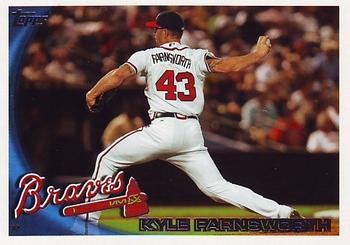 2010 Topps Update Kyle Farnsworth US-67 Atlanta Braves