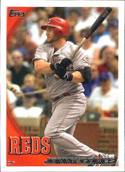 2010 Topps Update Jonny Gomes US-79 Cincinnati Reds