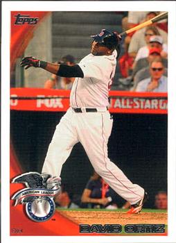2010 Topps Update David Ortiz AS US-80 Boston Red Sox