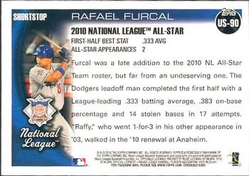 2010 Topps Update Rafael Furcal AS US-90 Los Angeles Dodgers