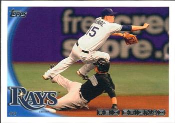 2010 Topps Update Reid Brignac US-94 Tampa Bay Rays