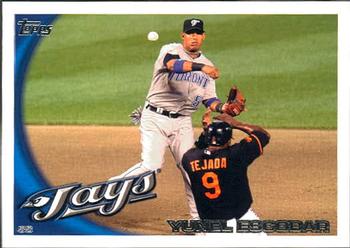 2010 Topps Update Yunel Escobar US-98 Toronto Blue Jays