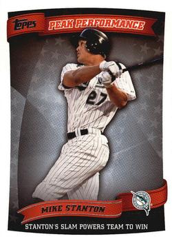 2010 Topps Peak Performance #PP-117 Mike Stanton
