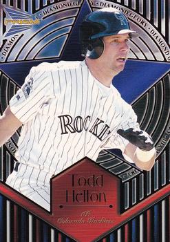 1999 Pacific Diamond Prism Todd Helton #10 Colorado Rockies