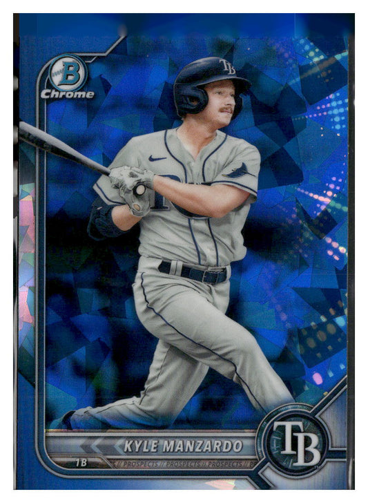 2022 Bowman Draft Sapphire Edition #BDC-105 Kyle Manzardo