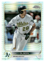 Load image into Gallery viewer, 2022 Topps Chrome #148 Matt Olson Prism Refractor
