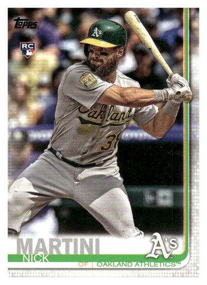 2019 Topps #618a Nick Martini