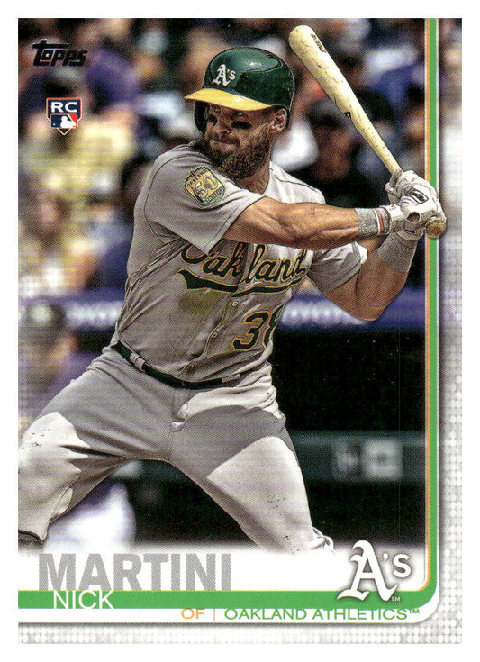 2019 Topps #618a Nick Martini