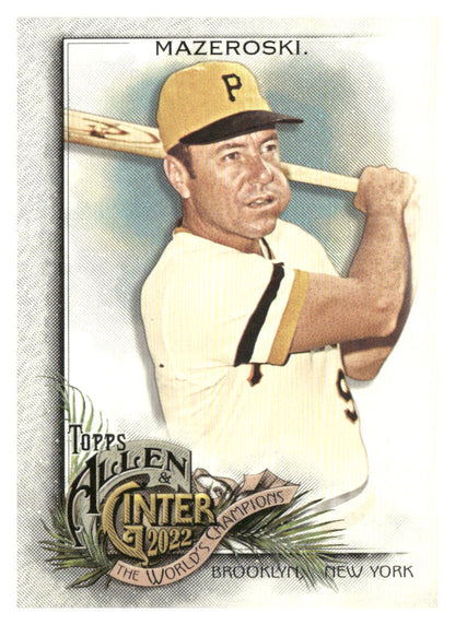 2022 Topps Allen & Ginter #192 Bill Mazeroski