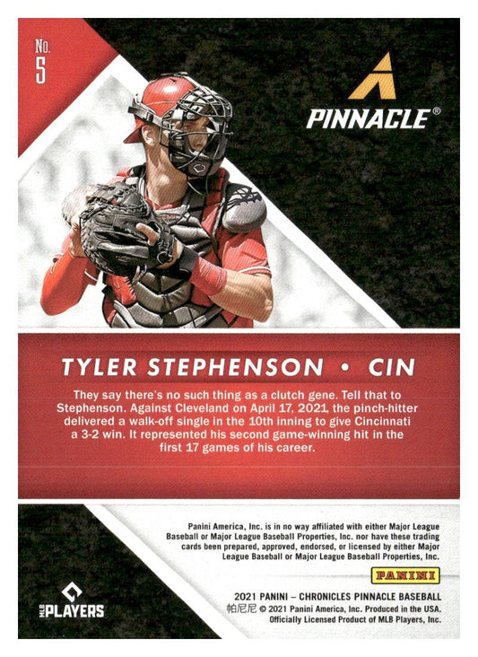 2021 Panini Chronicles #5 Tyler Stephenson Pinnacle