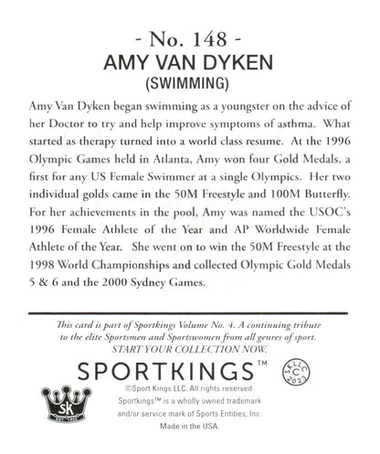 2023 Sportkings Volume 4 #148 Amy Van Dyken Mini