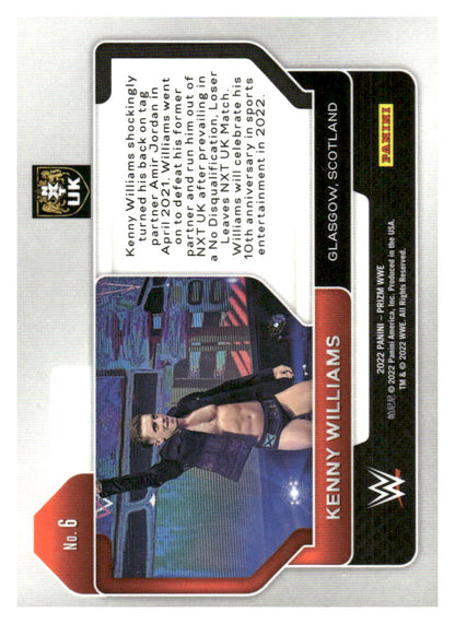 2022 Panini Prizm WWE #6 Kenny Williams