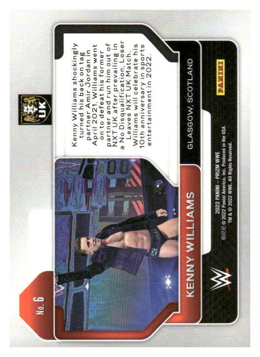 2022 Panini Prizm WWE #6 Kenny Williams