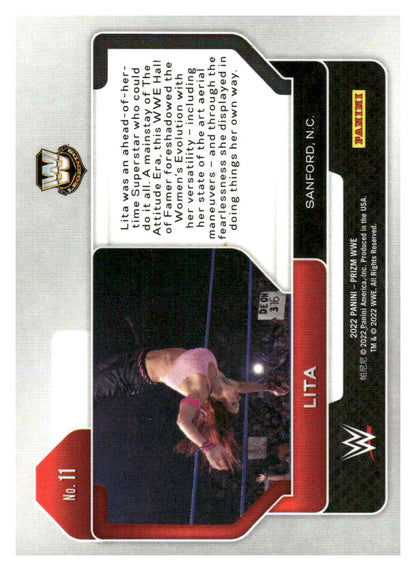 2022 Panini Prizm WWE #11 Lita