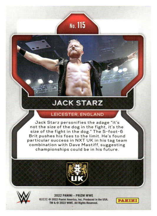 2022 Panini Prizm WWE #115 Jack Starz