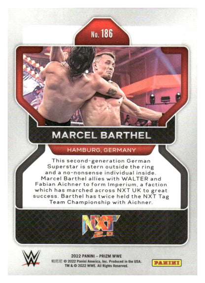 2022 Panini Prizm WWE #186 Marcel Barthel
