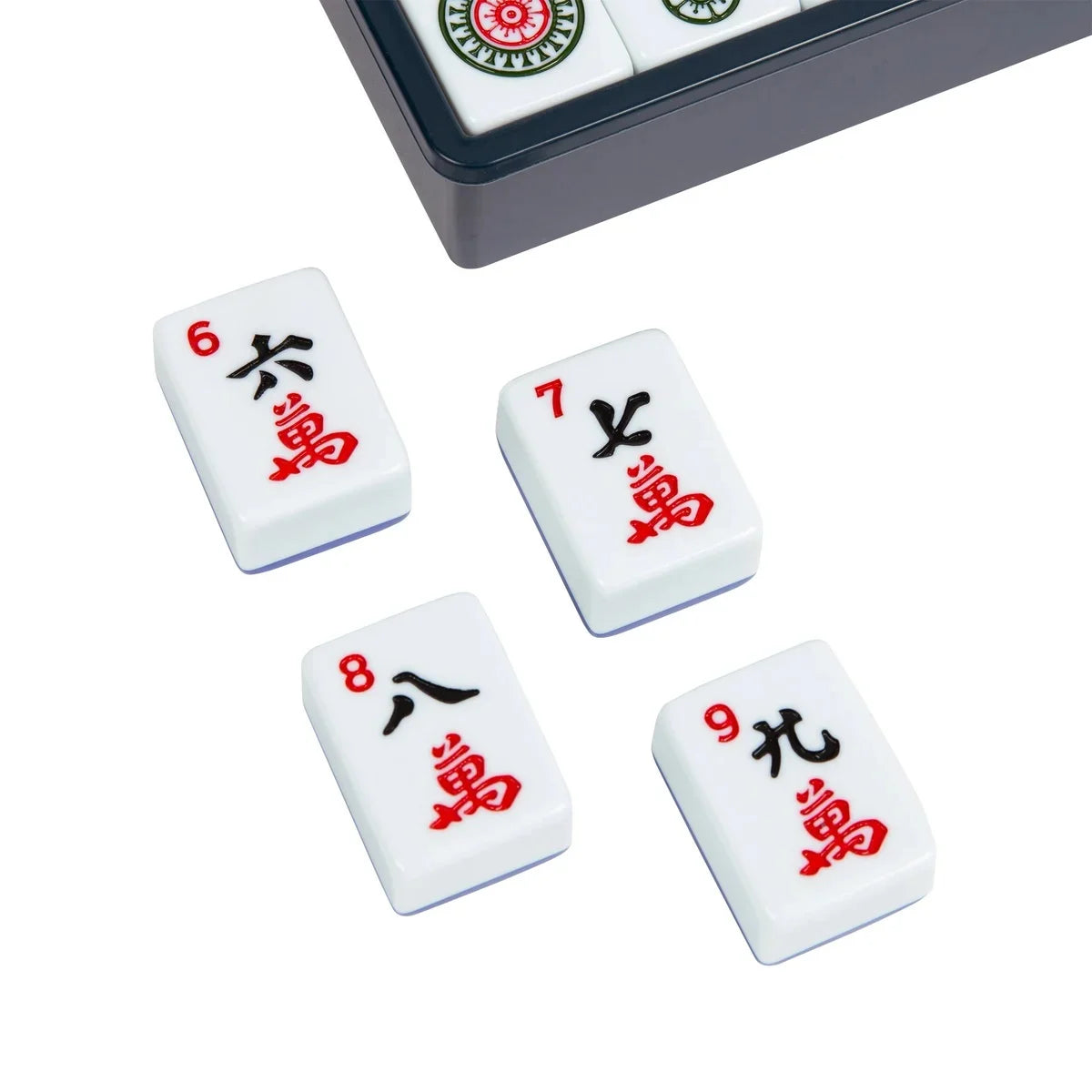 Mahjong Tile Set with Storage Tote