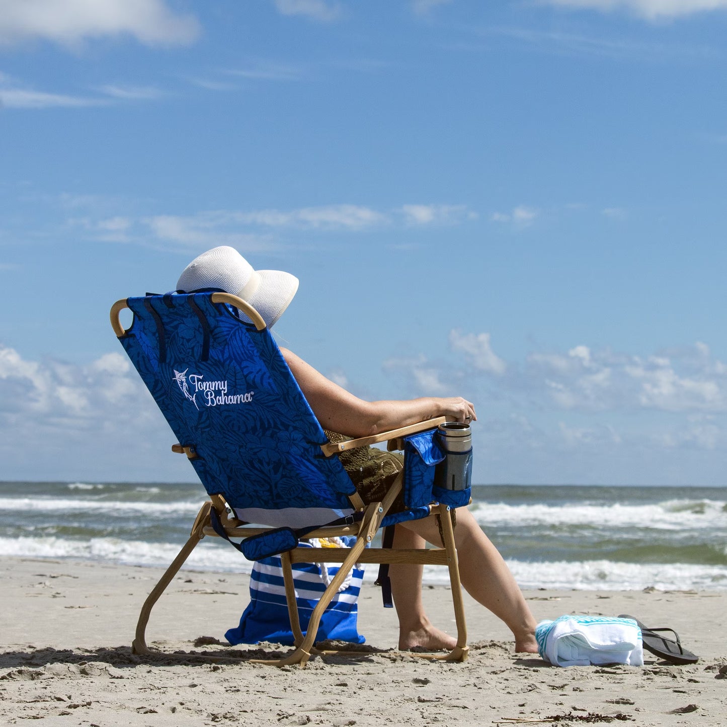 Tommy Bahama Hi-Boy Beach Chair - Floral