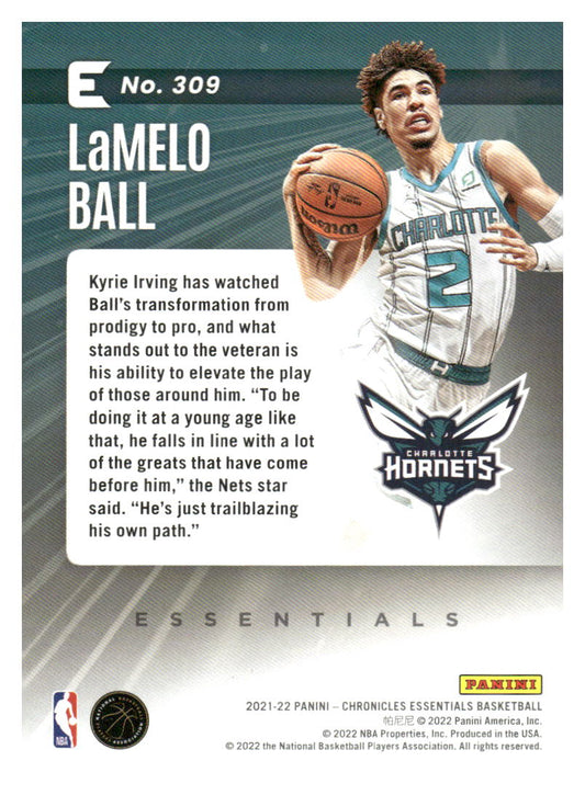 2021-22 Panini Chronicles #309 LaMelo Ball