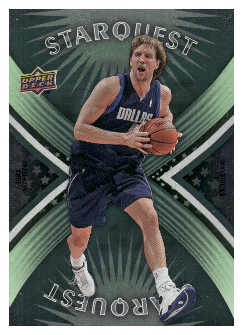 2008-09 Upper Deck First Edition #SQ-24 Dirk Nowitzki StarQuest Green