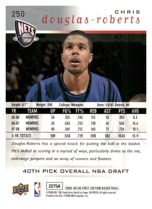 2008-09 Upper Deck First Edition #250 Chris Douglas-Roberts
