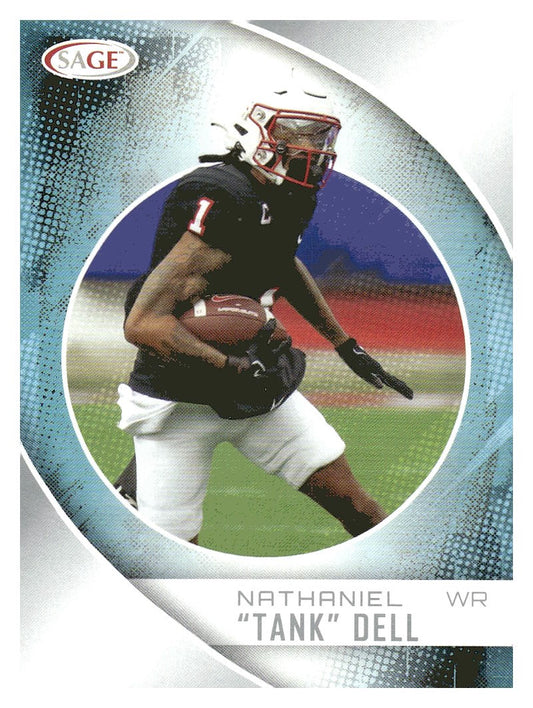 2023 SAGE HIT #123 Nathaniel "Tank" Dell Silver