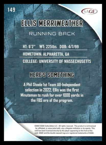 2023 SAGE HIT #149 Ellis Merriweather